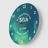 50ste gouden huwelijksjubileum Aurora Borealis Grote Klok (Hoek)