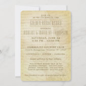 50ste gouden huwelijksjubileum collage 1 foto kaart (Achterkant)