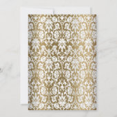 50ste gouden huwelijksjubileum | doe-het-zelf teks kaart (Achterkant)