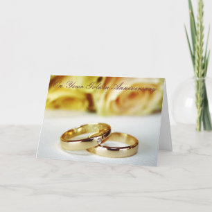 50ste gouden huwelijksjubileum kaart