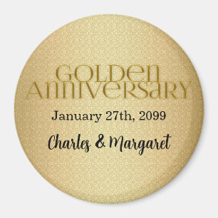 50ste gouden huwelijksjubileum magneet