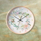 50ste gouden huwelijksjubileum Rozen Bloemen Grote Klok