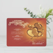 50ste Gouden Jubileumfeest (Versie 1) Aankondiging (Staand voorkant)