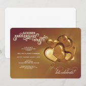 50ste Gouden Jubileumfeest (Versie 5) Aankondiging (Voorkant / Achterkant)