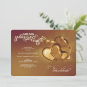 50ste Gouden Jubileumfeest (Versie 5) Aankondiging (Staand voorkant)