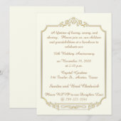 50ste gouden jubileumviering kaart (Voorkant / Achterkant)