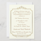 50ste gouden jubileumviering kaart (Voorkant)