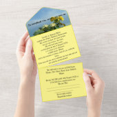 50ste Gouden Verjaardag Uitnodiging Motto (Afscheurbaar)