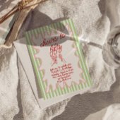 50ste Hand Getrokken Kleurrijke Strepen Vijftig Ve Kaart