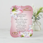 50ste herdenkingsdag van het huwelijk: hernieuwing kaart (Staand voorkant)