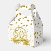 50ste huwelijksjubileum bedankdoosjes (Voorkant Zijde)