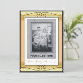 50ste huwelijksjubileum kaart (Staand voorkant)