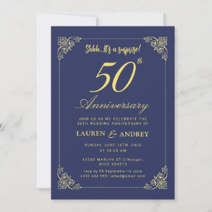 50ste huwelijksjubileum kaart