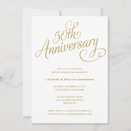 50ste | HUWELIJKSJUBILEUM UITNODIGINGEN