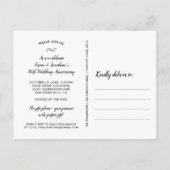 50ste huwelijksjubileumfeest, elk jaar, foto's briefkaart (Achterkant)