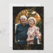 50ste Huwelijksverjaardag Foto Kaart (Achterkant)