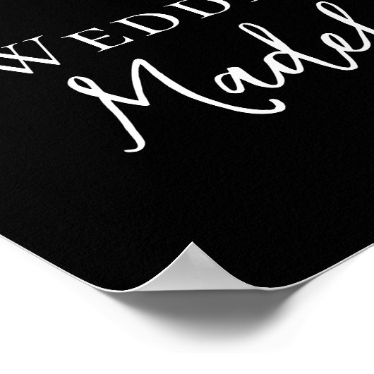 50ste huwelijksverjaardag Fotocollage Welkom Poster (Hoek)