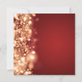 50ste huwelijksverjaardag Glam Glitters Goud & Roo Kaart (Achterkant)