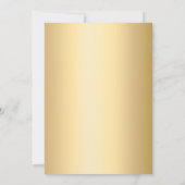 50ste huwelijksverjaardag goud groen kaart (Achterkant)