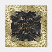 50ste huwelijksverjaardag magneet (Voorkant)