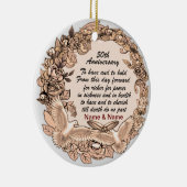 50ste huwelijksverjaardag Ornament (Rechts)
