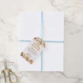50ste huwelijksverjaardagsfeest cadeaulabel (Met Touw)