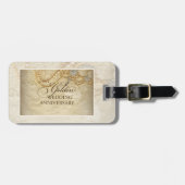 , 50ste Jubilea parels Bagagelabel (Voorkant horizontaal)