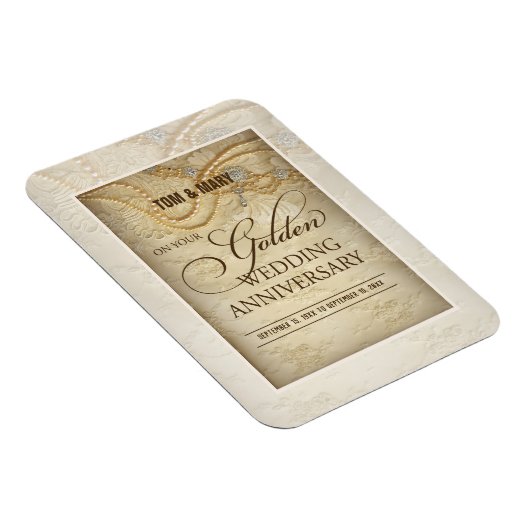 , 50ste Jubilea parels Magneet (Rechterzijde)