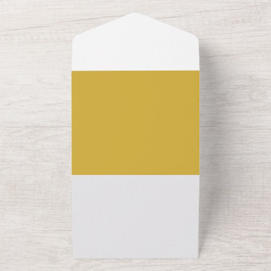 50ste Jubileum All in One Wedding All In One Uitnodiging (Buitenkant)