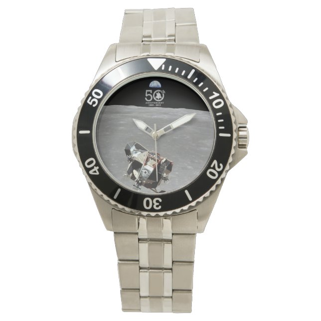 50ste Jubileum, Apollo 11 Mission Moon Landing: Horloge (Voorkant)
