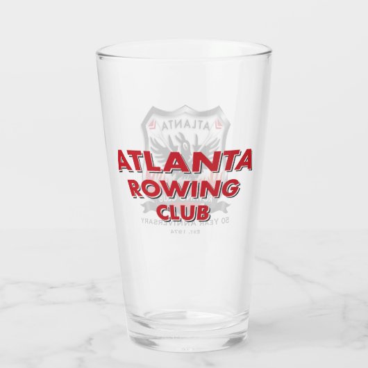 50ste Jubileum bierglas Glas (Achterkant)