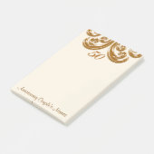 50ste Jubileum cadeau voor grootouders Post-it® Notes (Schuin)