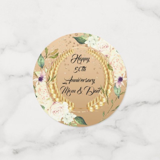 50ste Jubileum Confetti (Kleine voorkant)