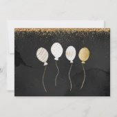 50ste Jubileum Golden Wedding Party Kaart (Achterkant)