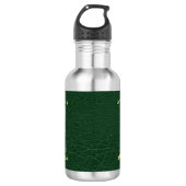 50ste Jubileum van de Ordination Green Leather Kij Waterfles (Voorkant)