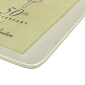 50ste Jubileum van de priester met ingegraveerd kr Snijplank (Hoek)