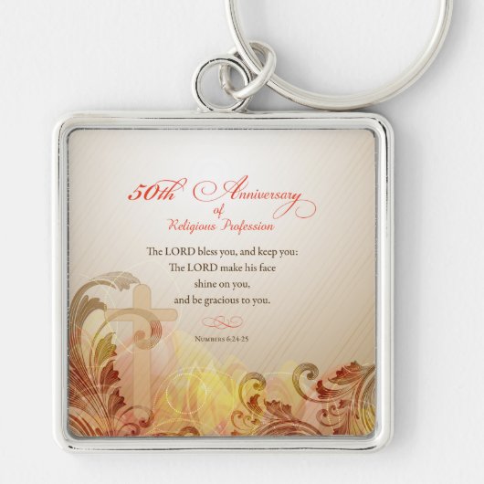 50ste Jubileum van het godsdienstberoep, Nun Sleutelhanger (Voorkant)