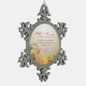 50ste Jubileum van het godsdienstberoep, Nun Tin Sneeuwvlok Ornament (Links)