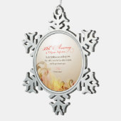 50ste Jubileum van het godsdienstberoep, Nun Tin Sneeuwvlok Ornament (Rechts)