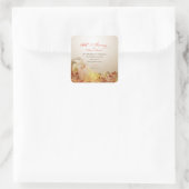 50ste Jubileum van het godsdienstberoep, Nun Vierkante Sticker (Tas)