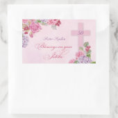 50ste Jubileum van het religieuze leven katholieke Rechthoekige Sticker (Tas)