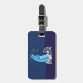 50ste Jubileum van het religieuze leven Nun roze v Bagagelabel (Voorkant verticaal)