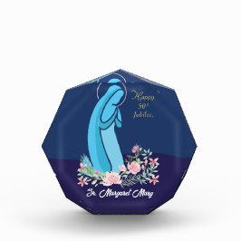 50ste Jubileum van het religieuze leven Nun roze v Fotoblokken