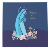 50ste Jubileum van het religieuze leven Nun roze v Kubus (Rechts)