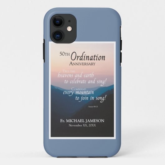 50ste Jubileum van Orde gefeliciteerd Case-Mate iPhone Case (Achterkant)