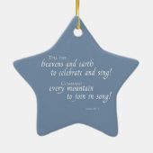 50ste Jubileum van Orde gefeliciteerd Keramisch Ornament (Achterkant)