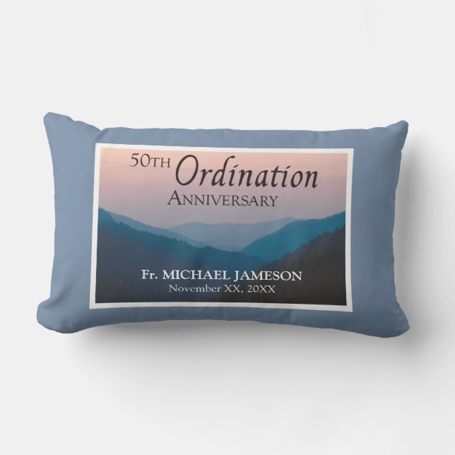 50ste Jubileum van Orde gefeliciteerd Kussen (Voorkant)