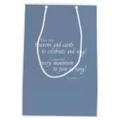 50ste Jubileum van Orde gefeliciteerd Medium Cadeauzakje (Achterkant)