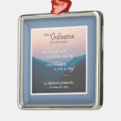 50ste Jubileum van Orde gefeliciteerd Metalen Ornament (Links)