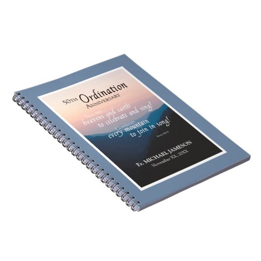 50ste Jubileum van Orde gefeliciteerd Notitieboek (Rechterzijde)